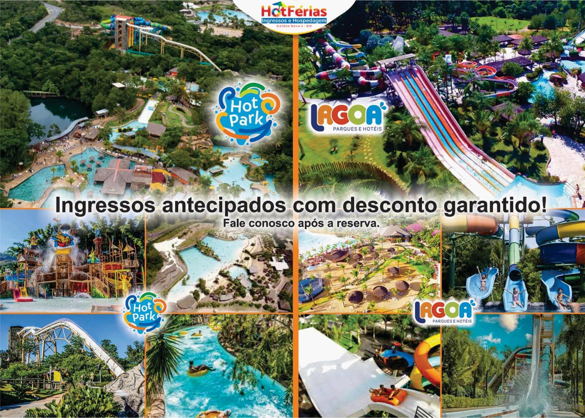 Flat Paradise, Piscinas Termais, Proximo Ao Centro - Hotferias Caldas Novas Exteriér fotografie